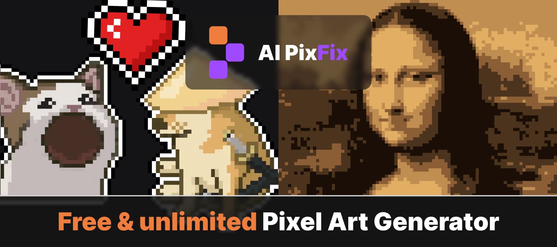 Generador de pixel art — creador de pixel art online gratis