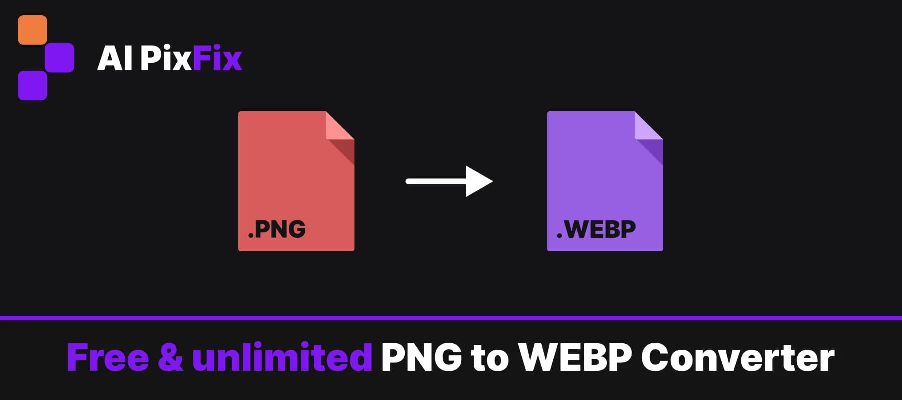 Conversor de PNG a WebP: herramienta online gratuita para convertir archivos PNG a WebP en tu navegador