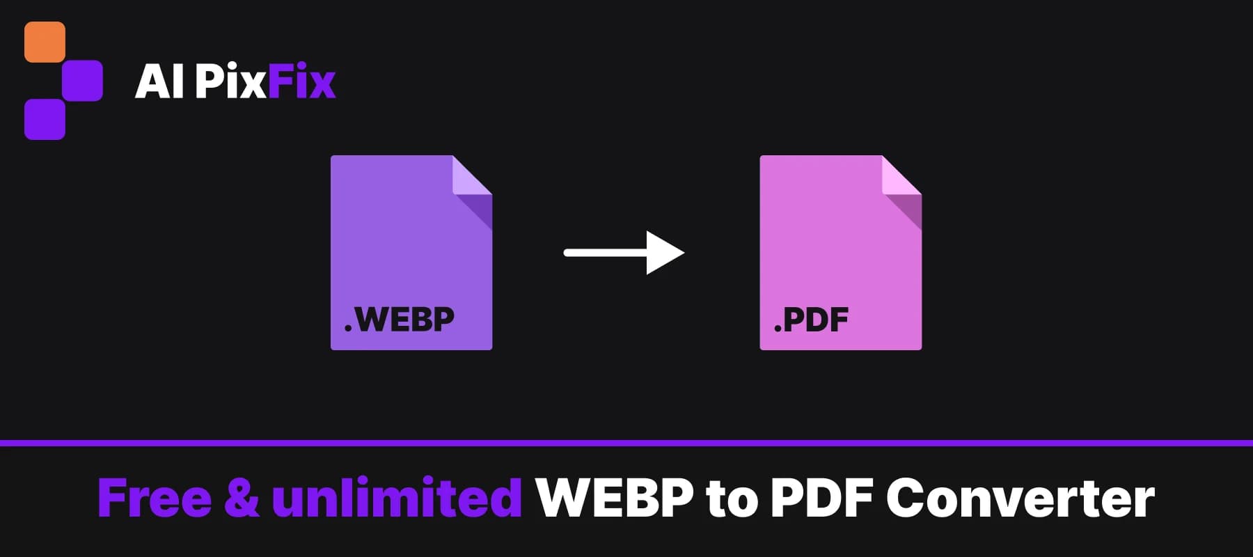 Convertidor de WebP a PDF: convierte imágenes WebP modernas en un documento PDF portátil en línea
